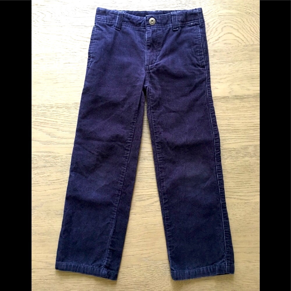 Boys Gymboree Navy Blue Corduroy Pants - Size 6
